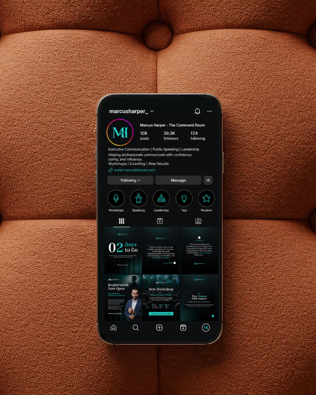Marcus Harper Capsule — Social Content Templates
