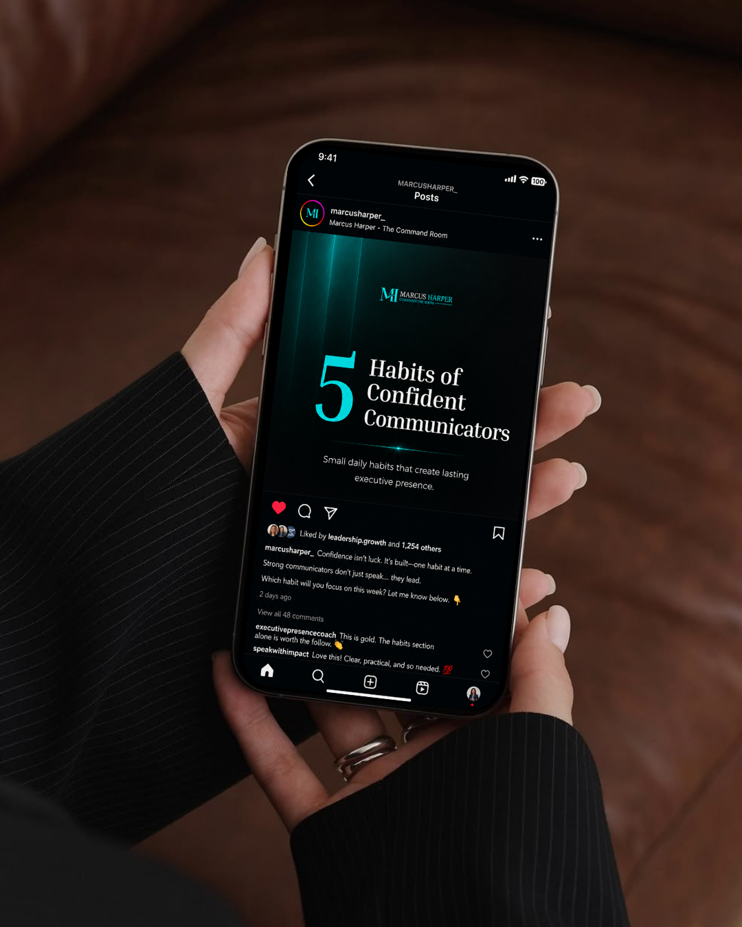Marcus Harper Capsule — Social Content Templates
