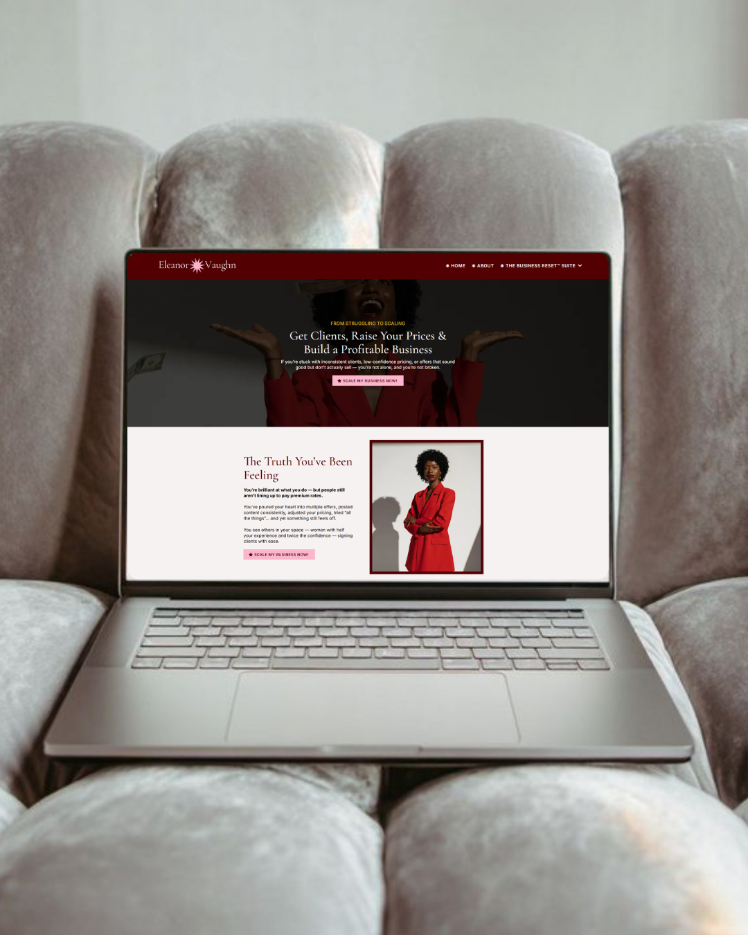 Eleanor Vaughn — GHL Sales Funnel Template