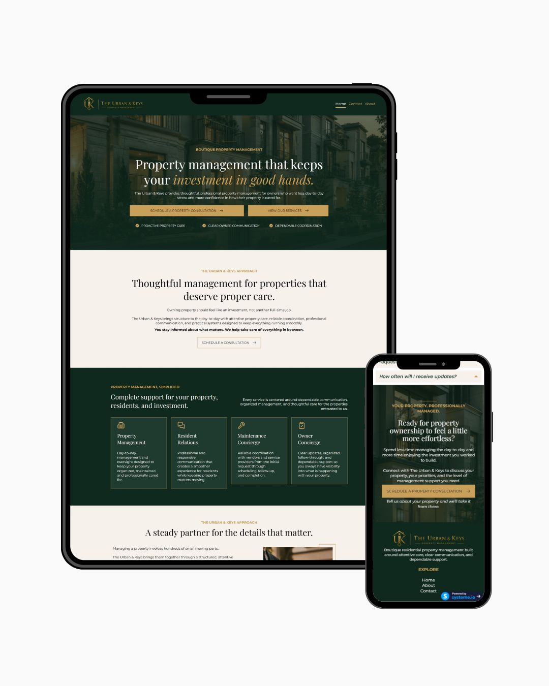 The Urban & Keys — Real Estate Funnel & Website Template Kit