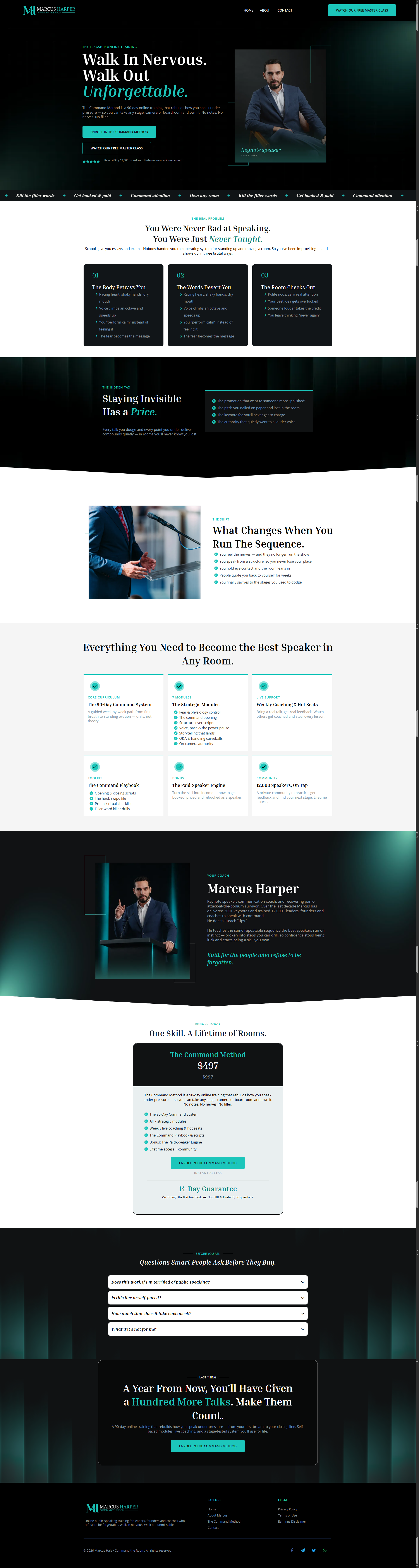 Marcus Harper GHL Funnels Capsule